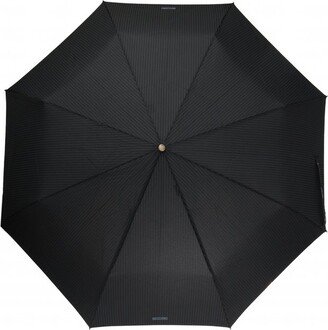 Pinstriped Folded Umbrella