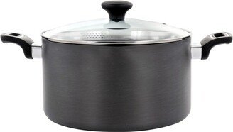 Everyday Doylestown 8 Quart Nonstick Aluminum Dutch Oven with Strainer Lids