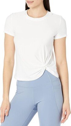 Featherweight For A Spin Tee (Cloud White) Women's Clothing