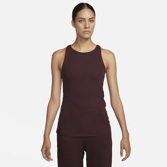 Women's Yoga Luxe SE Ribbed Tank Top in Red