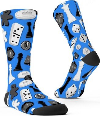 Socks: Game On Custom Socks, Blue