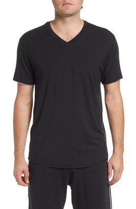 BEDFELLOW Men's V-Neck Pajama T-Shirt-AA