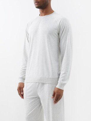 Harry Raglan-sleeve Modal-blend Pyjama Top