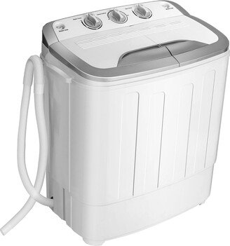 13lbs Portable Semi-Automatic Twin Tub Wash Machine