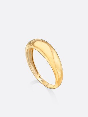 Icons Yellow Gold Everyday Dome Ring