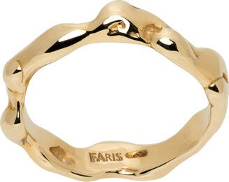 Gold Lava Band Ring