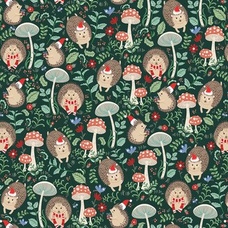 Wrap Holiday Hedgehog Mushroom