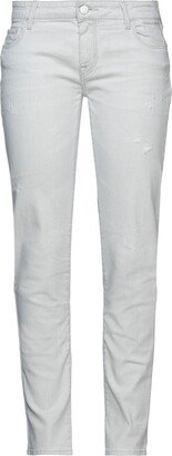 JACOB COHЁN Denim Pants Light Grey