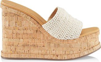 Dale Cork Wedge Sandals