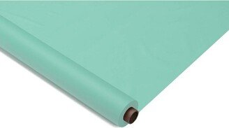 Crown Display Crown 40 In. X 300 Ft. Plastic Disposable Tablecloth Roll - Mint