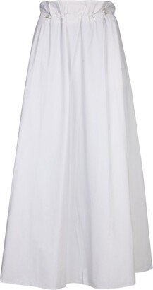 Gathered Detailed Midi Skirt