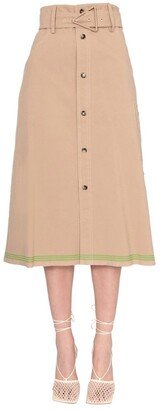 A-Line Midi Skirt-AL