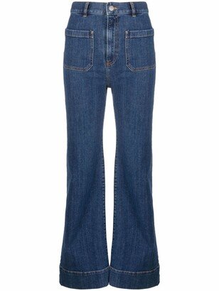 St Monica flared jeans