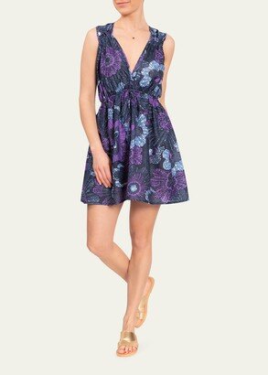 Dawn Sleeveless Printed Empire Nightgown