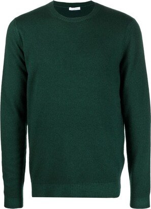 Crew-Neck Virgin-Wool Jumper-AD