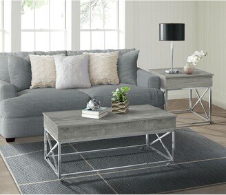 Eliott 2PC Occasional Table Set-Coffee Table & End Table