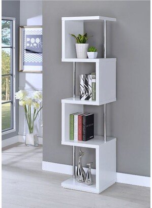 CDecor Esme Modern 4-tier Bookcase