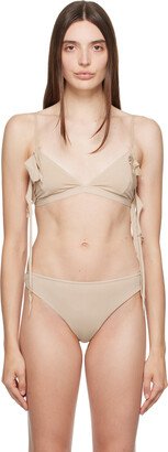 Beige Autem Bra