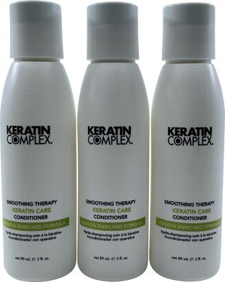 Smoothing Therapy Keratin Care Conditioner 3 OZ Set of 3