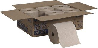 Pacific Blue Basic Paper Towel Hardwound Roll 6 Roll(s), 1 Towels/ Roll