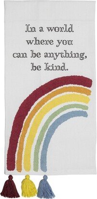 Be Kind Rainbow Multi Cotton Tea Towel