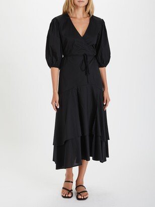 Kirna Zabete The Charlotte Wrap Maxi Dress