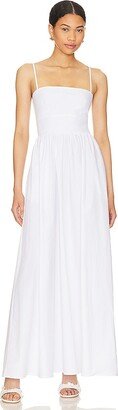 Poplin Open Back Dress