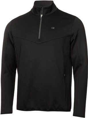 Mens Traverse Golf Sweater - Black - L