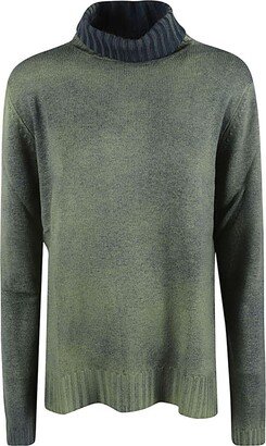 ALESSANDRO ASTE Wool and cashmere blend turtleneck sweater