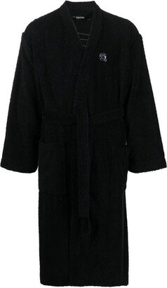 Ikonik 2.0 embroidered bath robe