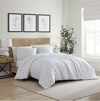 Stone Cottage Sketchy Ditsy Percale Duvet Cover Set