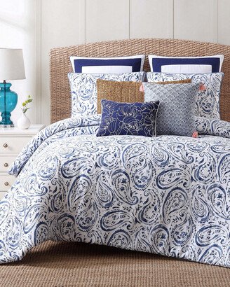 Oceanfront Resort Indienne Paisley Duvet Set-AA