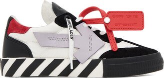 Black & White Floating Arrow Sneakers