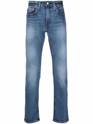 Distressed Regular-Cut Jeans