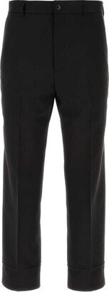 Front-Crease Tailored Trousers