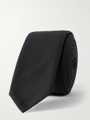 5cm Virgin Wool and Silk-Blend Barathea Tie