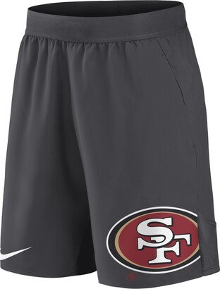 Men's Dri-FIT Stretch (NFL San Francisco 49ers) Shorts in Black