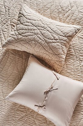 Alora Cotton Cashmere Quilted Euro Sham