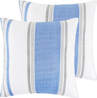 Home St Bart 2-Piece Sham Set, European