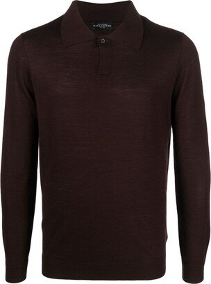 Long-Sleeve Wool Jumper-AA