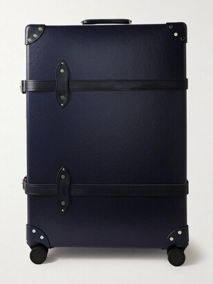 Centenary 30 Leather-Trimmed Suitcase-AB