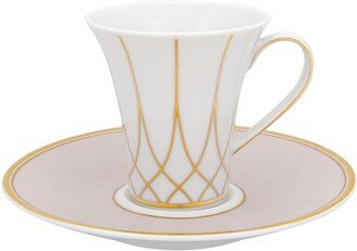 Terrace Espresso Cups & Saucers, Set of 4