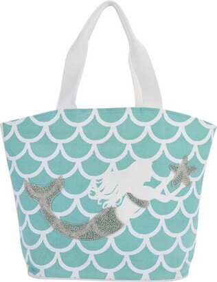 Mermaid Ocean Beach Tote Bag