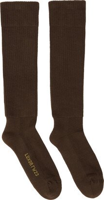 Brown Knee High Socks