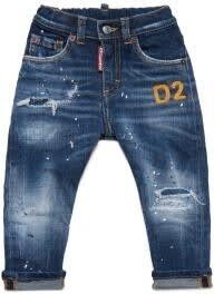 Jeans With A Worn Effect