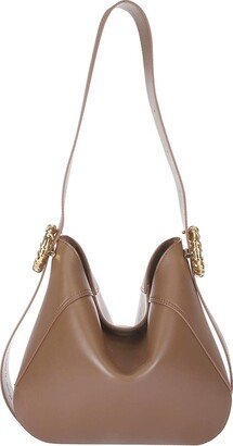 Logo Embossed Melodie Hobo Bag-AB