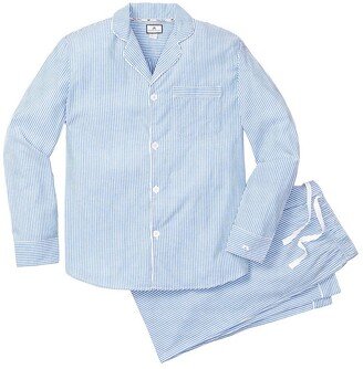 French Blue Seersucker Pajama Set