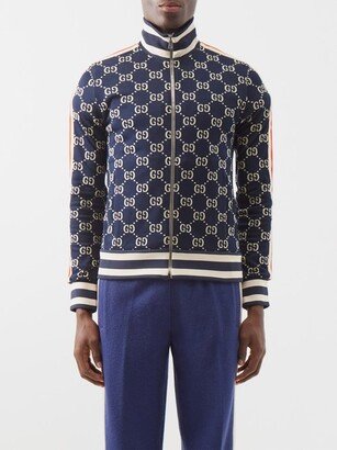 GG-jacquard Cotton-terry Track Jacket