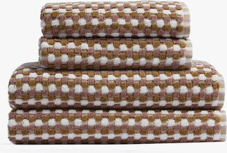 Organic Cotton Mosaic Hand Towel