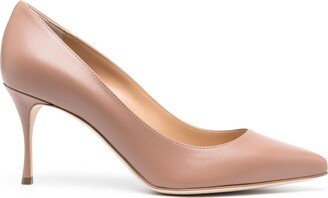 Godiva 75mm pointed toe pumps